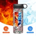 thumbnail image 6 of Vsdgher Rose Flowers for Insulated Stainless Steel Water Bottle,18oz Sports Water Bottle Stainless Steel Reusable Tumbler for Sports, Travel, and School, 6 of 8