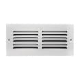 thumbnail image 1 of Return Air Grille Tru Aire 10x4 en acero con recubrimiento en polvo blanco, 1 of 1