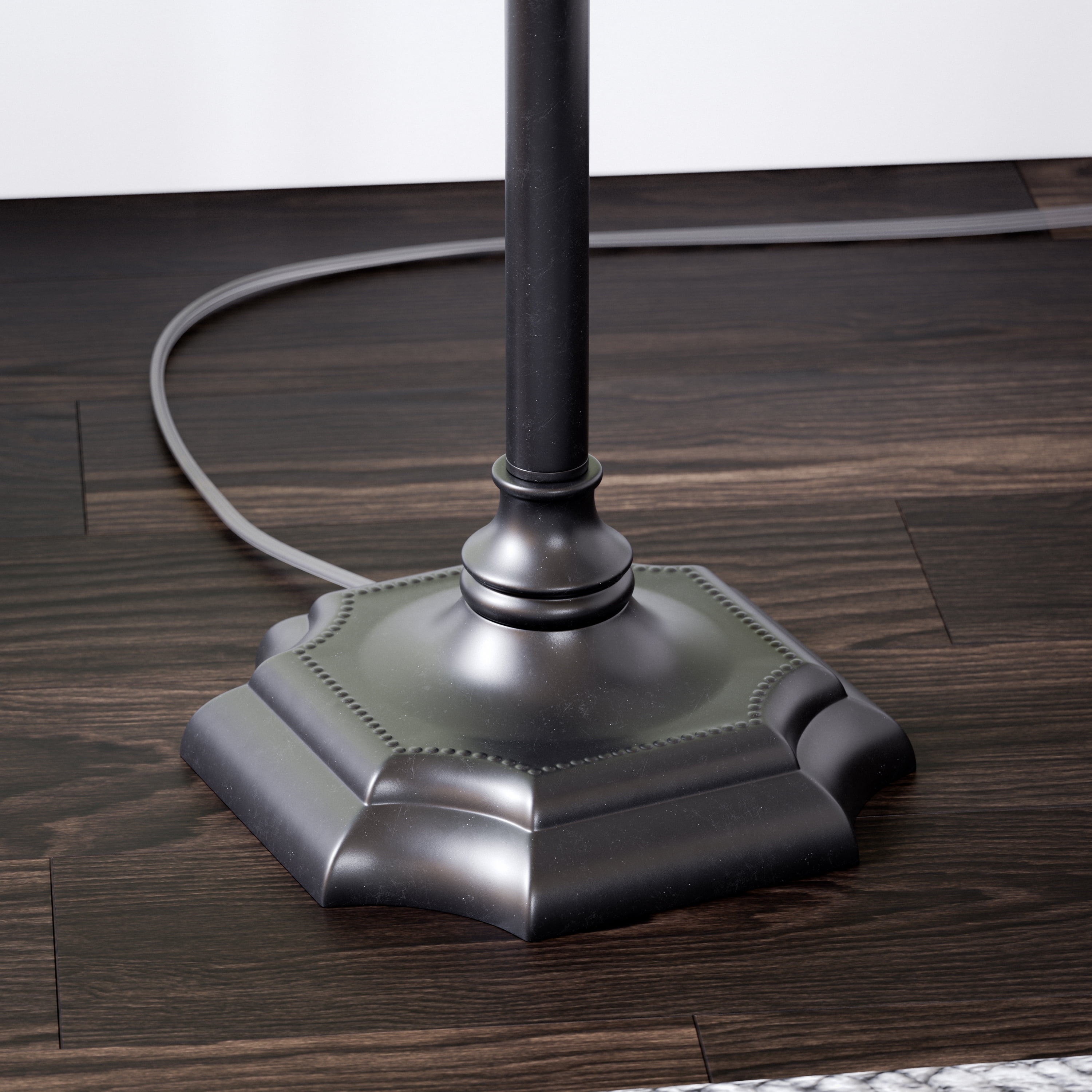 Wentworth Swing Arm Floor Lamp - Burnished Bronze