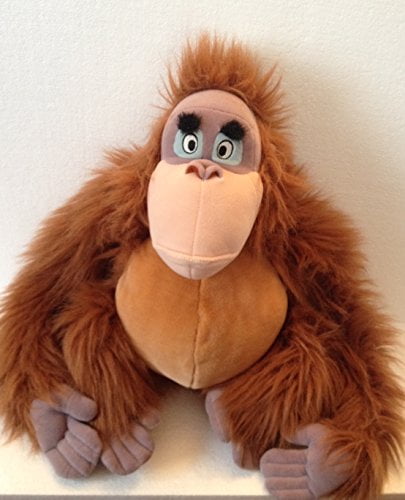 Disneyland Theme Park 14" King Louie Plush With Tags Velcro Hands for sale online 
