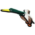 thumbnail image 2 of Tuffy Jr Barnyard Duck Durable Plush Squeaky Dog Toy, 2 of 8