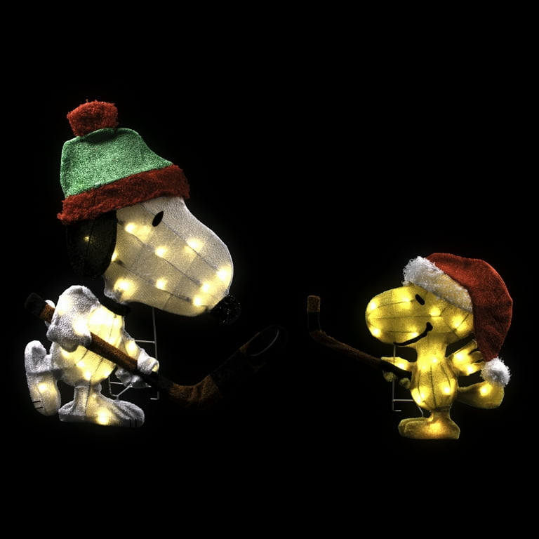 Northlight, Lighted Snoopy and Woodstock Christmas Decoration, 28
