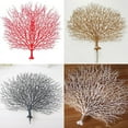 thumbnail image 4 of Branch Sea Tree Coral Figurine Statue, 20" Coral Figurine Sculpture Sea Coral Piece Decorative Reef Ornament Craft for Office Home Decor, Red, 4 of 4