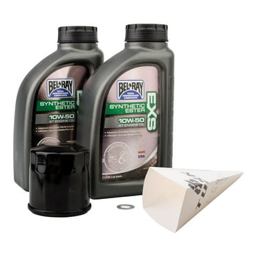 Tusk 4-Stroke Oil Change Kit for Bel-Ray EXS Synthetic Ester 10W-50 For POLARIS Sportsman 850 X2 2011