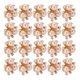 thumbnail image 5 of 20 piezas de diamantes de imitación de flores y perlas, broche para ropa DIY, accesorios de joyería de moda, Color champán, 5 of 14