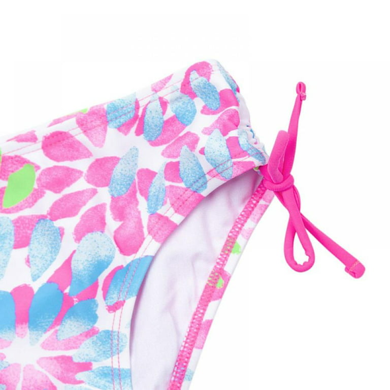 GYRATEDREAM Girls' UPF 50+ Beach Sport Halter Bikini 2-Piece Swimsuit 3-14  Years 
