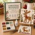 thumbnail image 6 of Christmas Sea Glass Art Kit, DIY Sea Glass Mosaic Art Kit for Beginner & Adults, Mosaic Craft Kit with Santa, Christmas Theme Artwork, DIY Home Decor, Craft Lovers Gift, 6 of 8