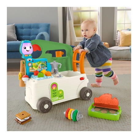 Fisher-Price Laugh & Learn 3-in-1 On-the-Go Camper Activity Center