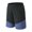 Purple, variant on WREESH Men's Athletic Shorts Basketball Shorts Summer Csaual Basketball Elasticity Color Blocking Train Motion Shorts Purple