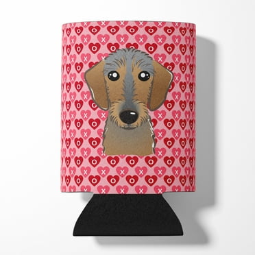 Wirehaired Dachshund Can or Bottle Hugger