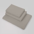 thumbnail image 2 of 100% Cotton Bed sheets, Deep Pocket, Wrinkle Resistant, Soft & Smooth Sateen 4-Piece, Full Taupe by Purity Home, 2 of 13