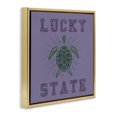 thumbnail image 3 of Stupell Industries Coastal Gold Floating Frame Canvas Art, 18 x 18, by Spirit Animals/Life Is High, 3 of 8