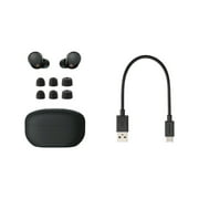 Sony WF-1000XM5 The Best Truly Wireless Noise Canceling Earbuds, Black