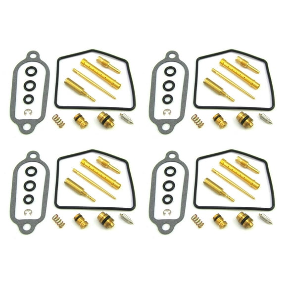 Damineding 4 Ensembles de Carburateurs pour CB400F CB 400F Kit de Réparation de Carburateur de Luxe