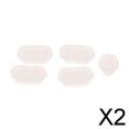 thumbnail image 1 of Paquete de 2-4 tapones antipolvo de silicona, tapón a prueba de polvo, tapa de puerto de auriculares USB para 2 piezas, 1 of 6