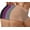 Black+Skin+Gery+Purple, variant on Women's Seamless Hipster/Boyshort Underwear 4-Pack, Low-Rise Polka Dot Waistband, Breathable Stretch Briefs, No Show Opaque Panties 2Black+2Black Size XL