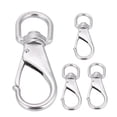 thumbnail image 6 of DEEPCRAFF 4-Pack Heavy Duty Stainless Steel Swivel Snap Hooks for Flagpole Ropes, Lanyards, and Outdoor Use, 6 of 8