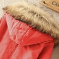 thumbnail image 5 of Feimerou Plus Size Winter Coats for Women Warm Sherpa Fleece Lined Parka Coat Thicken Windproof Anoraks Jackets Overcoats Deals, 5 of 7