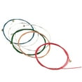 thumbnail image 3 of ELAYARD 6-Pack Steel Guitar Strings Assorted Colors for Acoustic Folk Guitar Accessories 11.8 x 0.05 Inch, 3 of 8