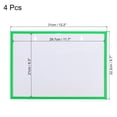 thumbnail image 2 of A4 8.3x11.7 Inch Magnetic Sign Holder, Display Frame for Office, Light Green 4 Pack, 2 of 5