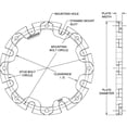 thumbnail image 4 of Wilwood WIL300-14294 8 x 7 in. Dynamic Rotor Mount Adapter, 4 of 4