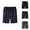 Dark Blue, variant on Men Summer Ice Silk Beach Sport Shorts - Cross Border New Design Breathable Comfortable Casual Pants, Vacation Sport Style Mens Athletic Shorts For Beach Gym & Hot Summer Outdoor