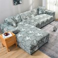 thumbnail image 1 of Sectional Sofa Covers Stretch Couch Slipcovers for L Shape Sectional Couch Chaise Sofa Furniture Protector Covers, 1 of 7