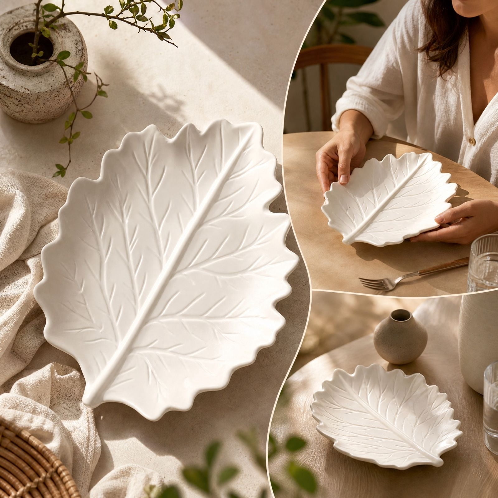 Drew Barrymore Flower Home Tropical Toile Floral Plate Set