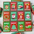 thumbnail image 6 of 4/6 Pcs Santa Claus Design Building Blocks Set, Lauxiliary/Easilyous Christmas Theme Building Blocks Ornaments, Mini Building Figures, DIY Stocking Stuffers, Xmas New Year Birthday Gifts (6pcs E), 6 of 10