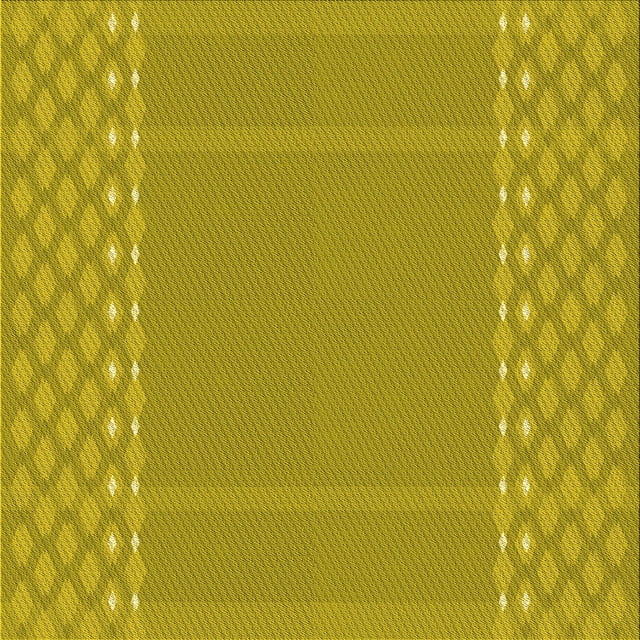 Ahgly Company Machine Washable Indoor Square Transitional Dark Golden Rod Brown Area Rugs, 4' Square