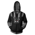 thumbnail image 1 of Chaqueta con capucha Pacreck para adulto, disfraz de Darth Vader para Halloween, 1 of 3