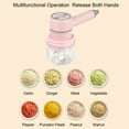 thumbnail image 2 of Two in One Multifunctional Mixer for Mashing Garlic and Beating Eggs Electric Cordless Portable USB 3-speed Adjustable Mixer with Double Stick Egg Beater 250ml Garlic Masher, 2 of 8