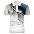 thumbnail image 1 of BOBOGOJP Polo pour Homme à Évacuation de l'Humidité, Polo de Performance à Séchage Rapide à Manches Courtes, Polo Décontracté pour Homme (Orange, TTG), 1 of 5