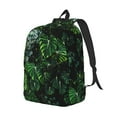 thumbnail image 6 of Easygd Lush Foliage Green Plant Canvas Backpack: Stylish, Lightweight, and Versatile with Large Capacity and Adjustable Straps –, 6 of 7