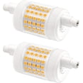 thumbnail image 1 of set of 2, R7S LED Bulb 78mm Dimmable 15W Cold White 6000K, 1500LM, AC 230V, R7S 120W 100W Halogen Pencil Equivalent, J78 Linear LED for Ceiling Spotlight, 1 of 5