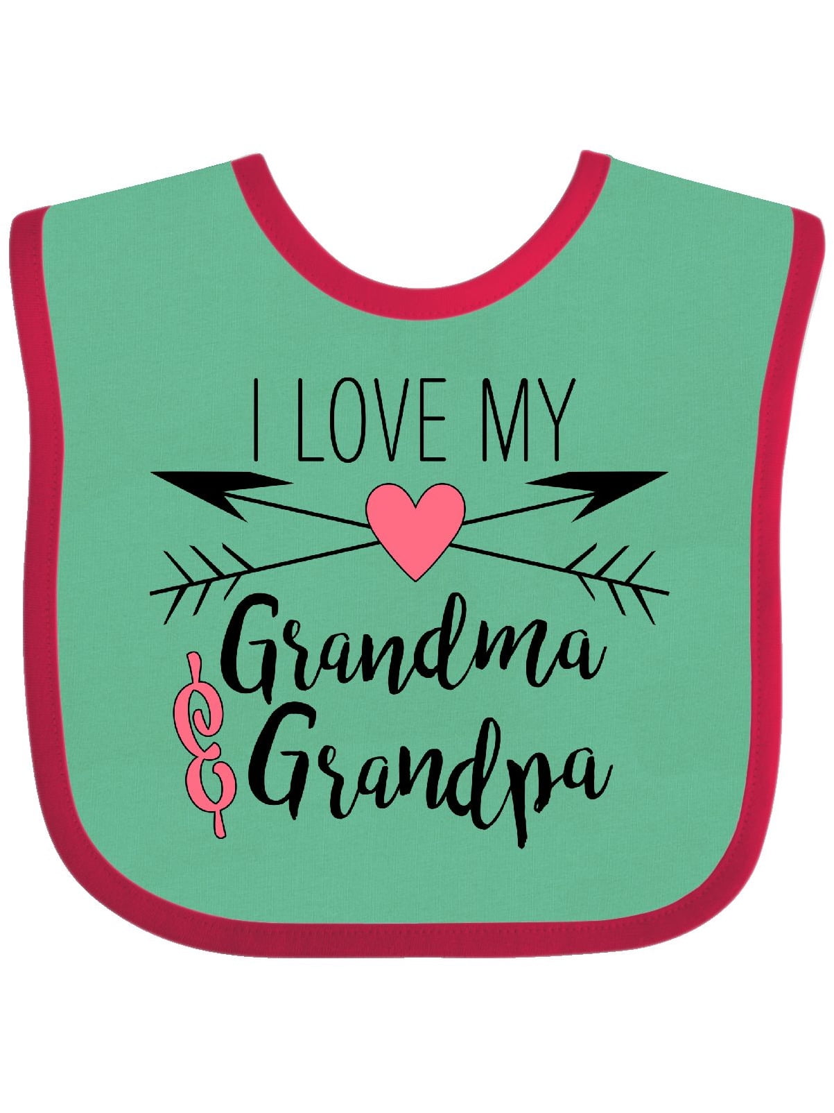 i love my grandma bib