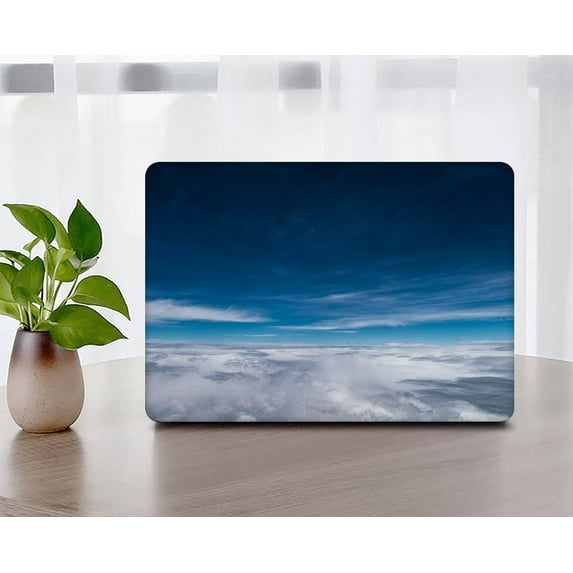 Compatible with MacBook Air 13 inchs Case 2022 - 2018 Rel. Model A2337 m1/A2179/A1932, Plastic Hard Shell Case Cable Tie, Landscape 114_10