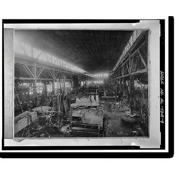 Historic Print, Hardie-Tynes Manufacturing Company, Workshop, 800 Twenty-eighth Street North, Birmingham, Jefferson County, AL - 9, 16" x 20"