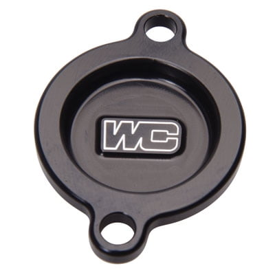 Works Connection Oil Filter Cover Black for Husqvarna FC 450 2016-2018