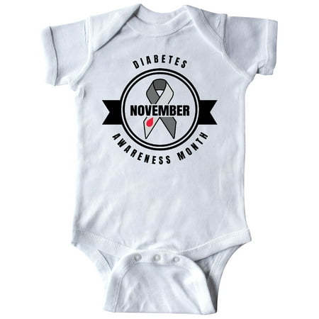 

Inktastic Diabetes Awareness Month November Gift Baby Boy or Baby Girl Bodysuit