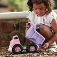 thumbnail image 6 of Green Toys: Dump Truck - Pink & Purple - Toy Construction Vehicle, Realistic Bed, Transportation, Push & Pull Play, Recycled Material, Kid-Toddler 2+, 6 of 9