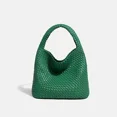 thumbnail image 3 of Carteras y bolsos 2024 Bolso de mano tejido a mano de piel suave de tacto de alta gama Bolso de mano para mujer Bolso de mano con cesta de verduras para las axilas, 3 of 5