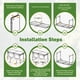 thumbnail image 4 of WildFinder Mesa de Camping, Mesa de Camping Plegable con Almacenamiento, Ligera y portátil, Mesa Plegable Ajustable en 3 Alturas para Barbacoa, Camping, Picnic y Uso en Interiores, Gris, 4 of 5