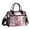 Cute Pig and Petals, variant on Lunch Bag Insulated Lunch Box Leakproof Reusable Cooler Tote Adjustable Shoulder Strap for Men Women Cartoon Pig with Usa Flag 9L