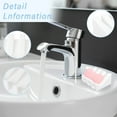 thumbnail image 4 of 2 pack Silicone Soap Dish Holder for Shower, Kitchen Sink Bathroom Countertop Shower Caddy, Non-Slip Bar Soap & Sponge Organizer with Drainage, 4 of 7