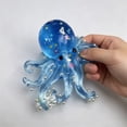 thumbnail image 5 of STPToys Octopus Shaped Stress Relief Gadget, Glitter Soft Slow Rebound Sensory Hand Squeezable Octopus Figurines, Classroom Rewards and Daily Reward Supplies - Blue, 5 of 6