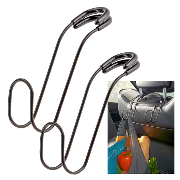 Ganchos irrompibles para bolsas de coche High Road, para bolsas pesadas, 18 kg