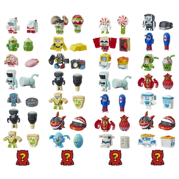 Transformers Toys BotBots Series 2 Swag Stylers 8-Pack – Mystery 2-In-1 Figures!