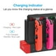 thumbnail image 3 of Base de carga compatible con Nintendo Switch y Joycons del modelo Switch OLED, base de carga para mandos Switch para JoyCons. Carga hasta 6 unidades, 3 of 7