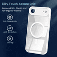 thumbnail image 5 of Entronix [Magnetic] Case Compatible with iPhone 17 Air - [Clear Back] Soft Matte Frame, 5 of 6